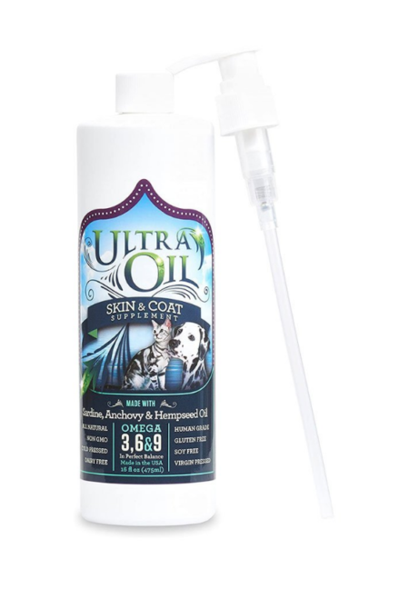 Ultra Oil Skin & Coat Supplement for Dogs & Cats
