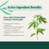 Pet Releaf USDA Organic Hip & Joint Releaf CBD Oil for Dogs and Cats, 1oz - Image 7