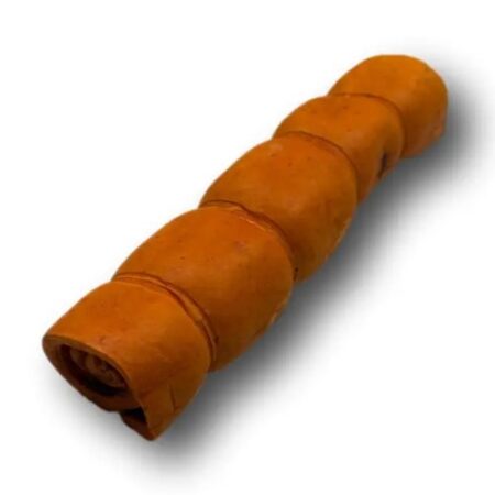 Healthy Dog Chews Beef Cheek Rolls 9" Peanut Butter